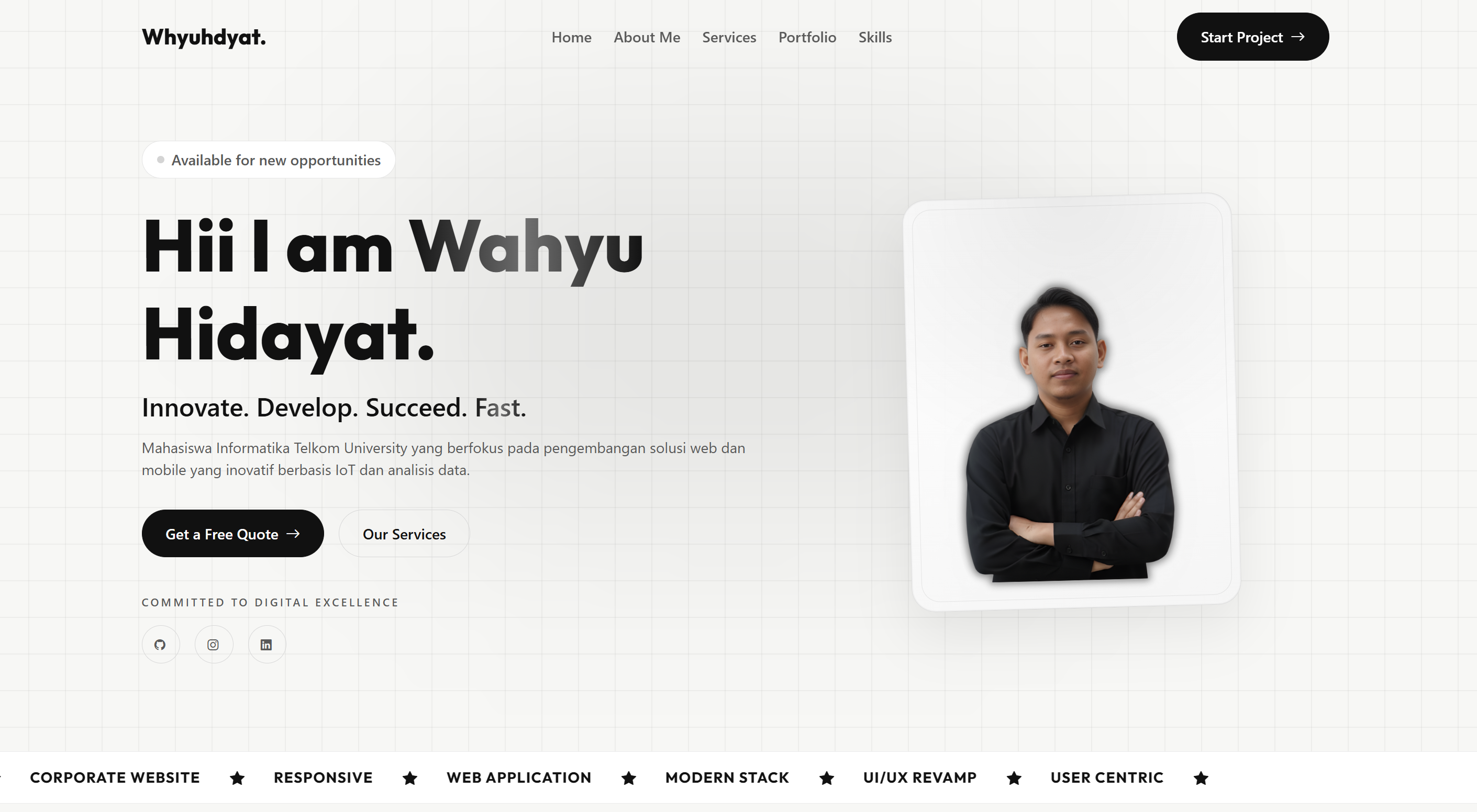 Website Portofolio Pribadi